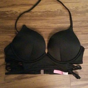 Victoria's secret black bikini top